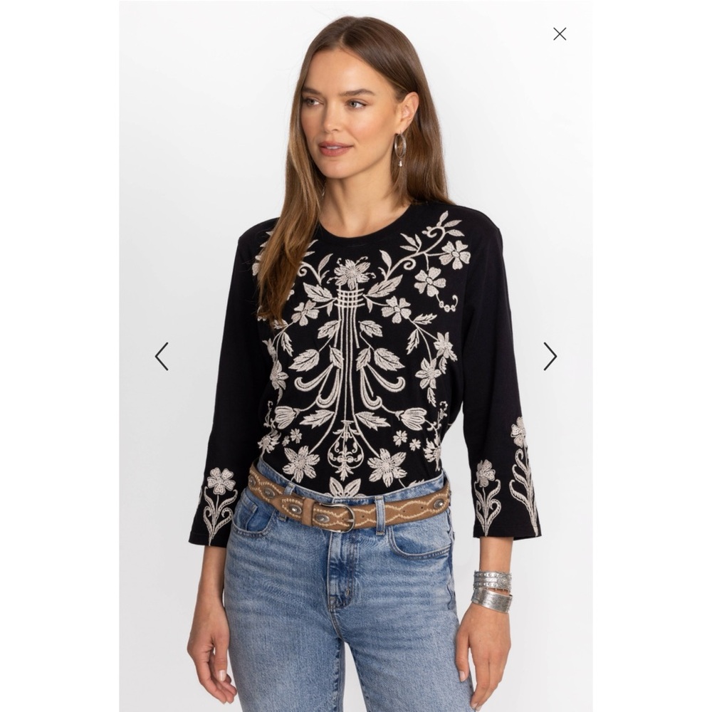 3/4 SLEEVE CREW NECK TEE Talithia